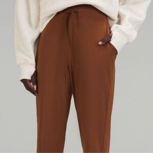 lululemon athletica Straight Leg Pants in Chestnut Brown